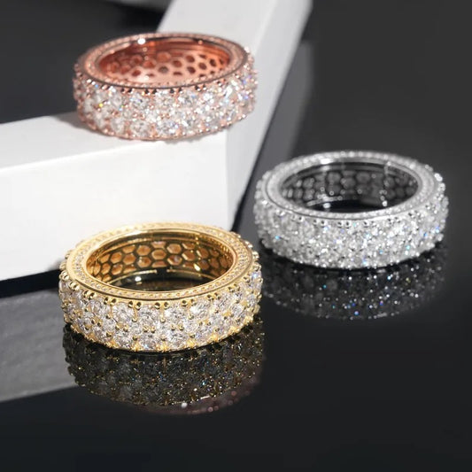 925 Silver Moissanite Rings