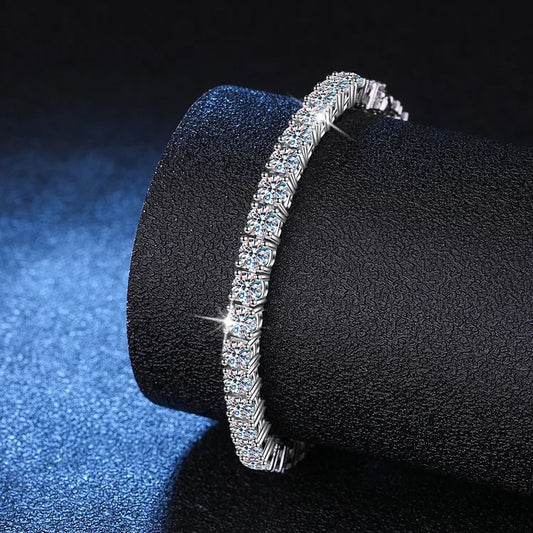 3mm 925 silver moissanite Tennis Bracelet